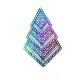 Stainless Steel Pendant Irregular 79x46mm