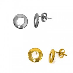 Orecchino in Acciaio Inossidabile 304 Cerchio 10mm
