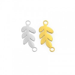 Intercalaire Feuille 9x22mm en Acier Inoxydable 304