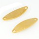 Connettore in Acciaio Inossidabile 304 Targhetta Ovale 9x30mm