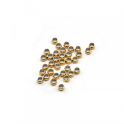 Perles à Écraser 2mm (Ø1.2mm) en Acier Inoxydable 304