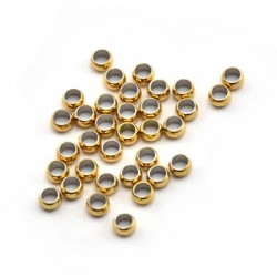 Ανοξείδωτο Ατσάλι 316 Στοπάκι Χάντρα 4mm Ø2.4mm