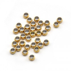 Stainless Steel 316 Στοπάκι Χάντρα 4mm (Ø2.4mm)