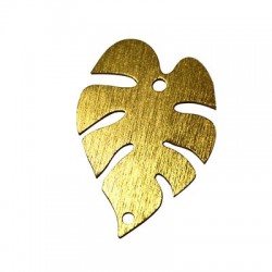Colgante de Aluminio Hoja 36x52mm