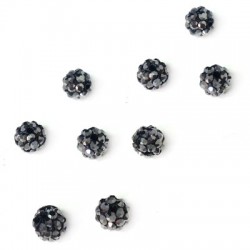 Bead 4mm with Strass