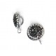 Colgante Redondo con Strass 14mm