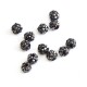 Perle en Laiton avec Strass 6 mm