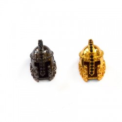 Glissière en Laiton avec Zircone Casque 12 x 14 mm