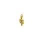 Ciondolo in Ottone con Zirconi Cactus 7X13 mm