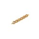 Zircon Brass Connector Bar 5x31mm