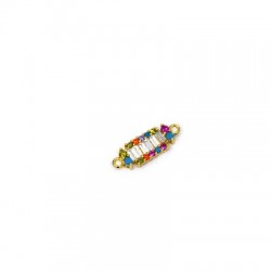 Connecteur en Laiton Zircon 6 x 14 mm