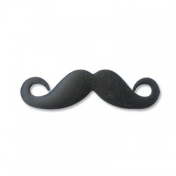 Conector de Metal Zamak en Color Bigote 43x13mm