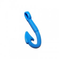 Breloque en Zamak Peint Crochet 32 x 13 mm