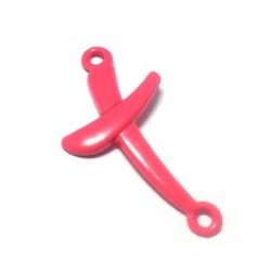 Connecteur en Zamak Peint en Forme de Croix 34 x 18 mm