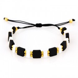 Zamak Rubber Effect Slider Square 8mm