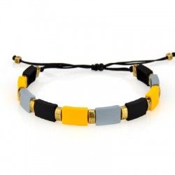 Zamak Rubber Effect Slider Rectangular 8x12mm