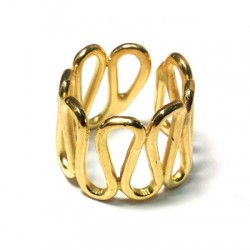 Bague en Laiton Coulé Chevalier 60 x 17 mm