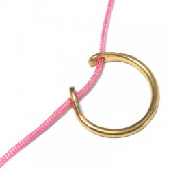 Bague en Laiton Coulé 2 x 20 mm