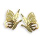 Brass Pendant Butterfly 20x30mm Pairs