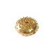 Brass Pendant Sea Urchin 16x7mm (Ø 1.8mm)