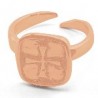 24K Rose Gold Plated/0.12µm