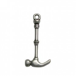 Colgante de Metal Zamak Martillo 15x32mm