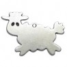 999° Silver Antique Plated/ 5µm