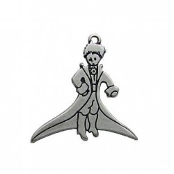 Colgante de Metal Zamak Pequeño Principe 30mm