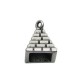 Zamak Charm Pyramid 12x16mm