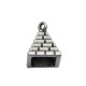 Zamak Charm Pyramid 12x17mm