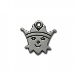 Zamak Charm Prince 16x15mm