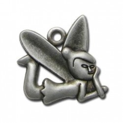 Zamak Charm Fairy 25x27mm