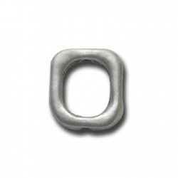 Zamak Slider Square Ring 14x16mm