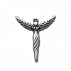 Zamak Charm Angel 30x26mm