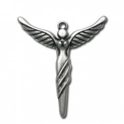 Zamak Pendant Angel 40x50mm