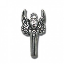 Zamak Charm Angel 17x34mm