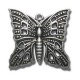 Zamak Pendant Butterfly 37x39mm