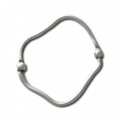 Zamak Slider Irregular Ring 56x50mm