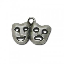 Zamak Charm Masks 19x14mm