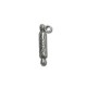 Zamak Charm Rolling Pin 7x22mm