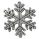 Ciondolo in Zama Fiocco di Neve 55mm