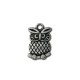 Zamak Charm Owl 19x14mm