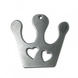 Zamak Pendant Crown 43x40mm