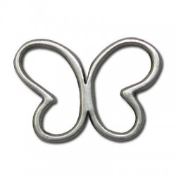 Colgante de Metal Zamak Mariposa Forma 40mm