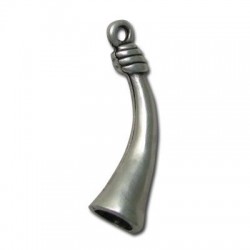 Zamak End Cap Horn 13x45 Ø8.8mm