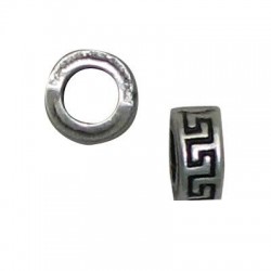 Zamak Washer Bead 4x9mm (Ø 4.8mm)