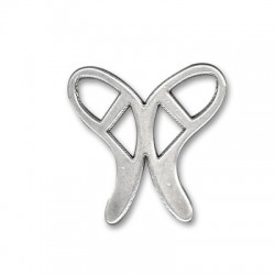 Colgante de Metal Zamak Mariposa 38mm