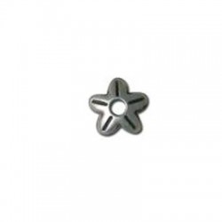 Zamak Bead Cap Flower 8mm