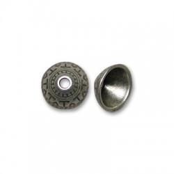 Zamak Bead Cap 11mm (Ø 2.5mm)