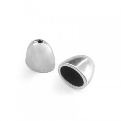 Zamak Bead Cap 12x9.5x12mm (Ø 7x9.6mm)